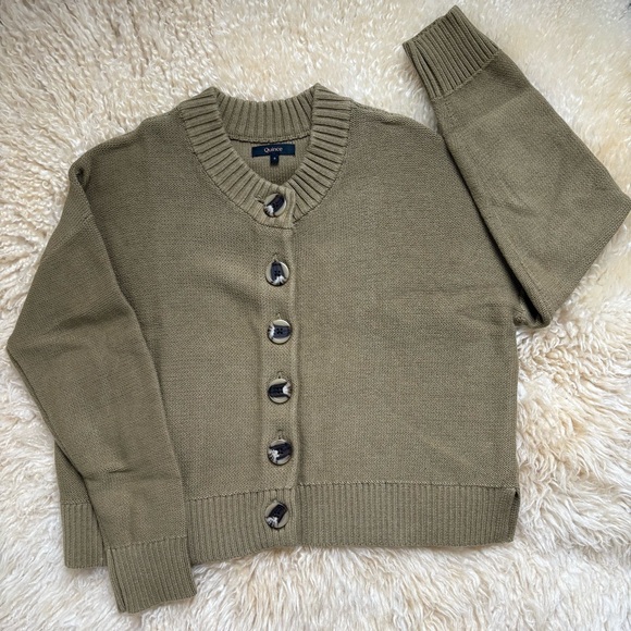 Quince Herb Green Cardigan - Picture 5 of 5